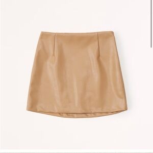 Leather Skort NWT